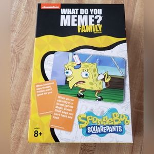 SpongeBob SquarePants What Do You Meme? Family Edition Card Game NEW